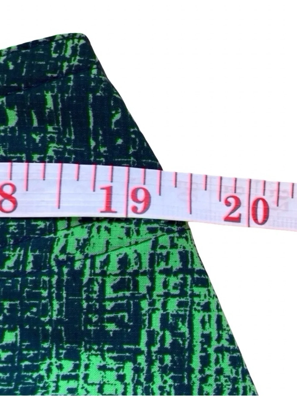 Patagonia Men's Board Shorts | Green Abstract Print | Size 38 | Like New
